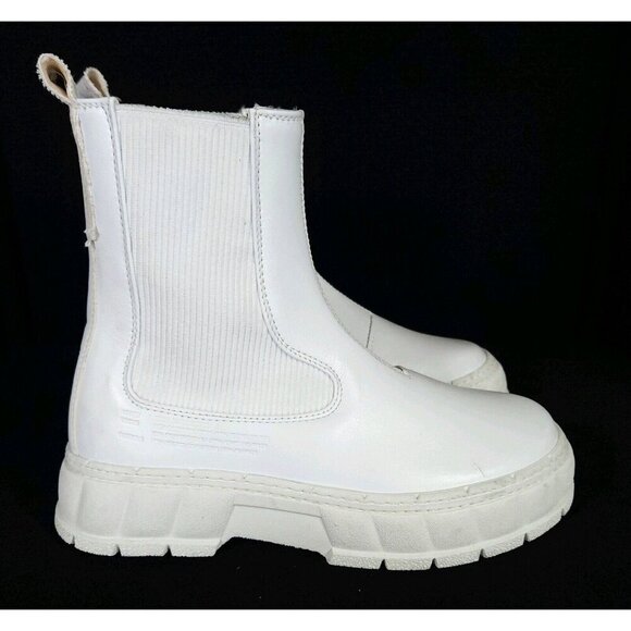Viron 1997 Chelsea Boots Size 37 US 6 Womens White - Picture 6 of 16